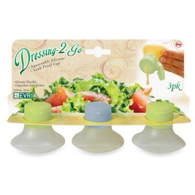 Dressing-to-Go 3-Pack Containers