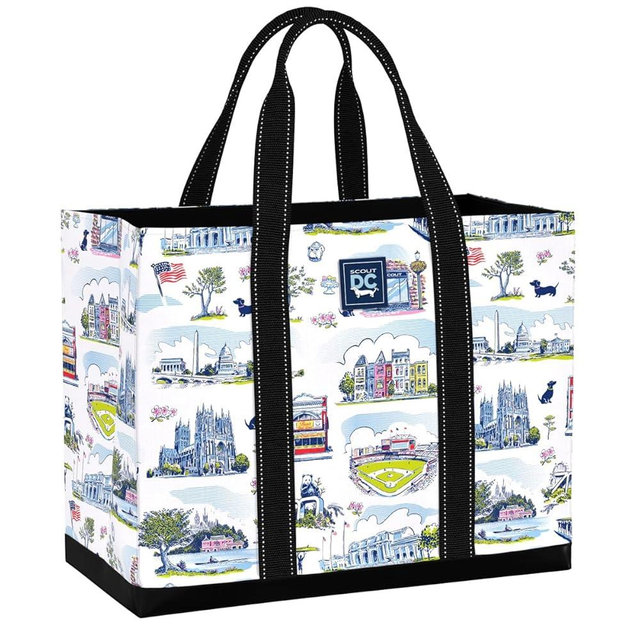 Scout Original Deano - Large Utility Tote - Open Top Beach, Pool, Work, Shopping Bag