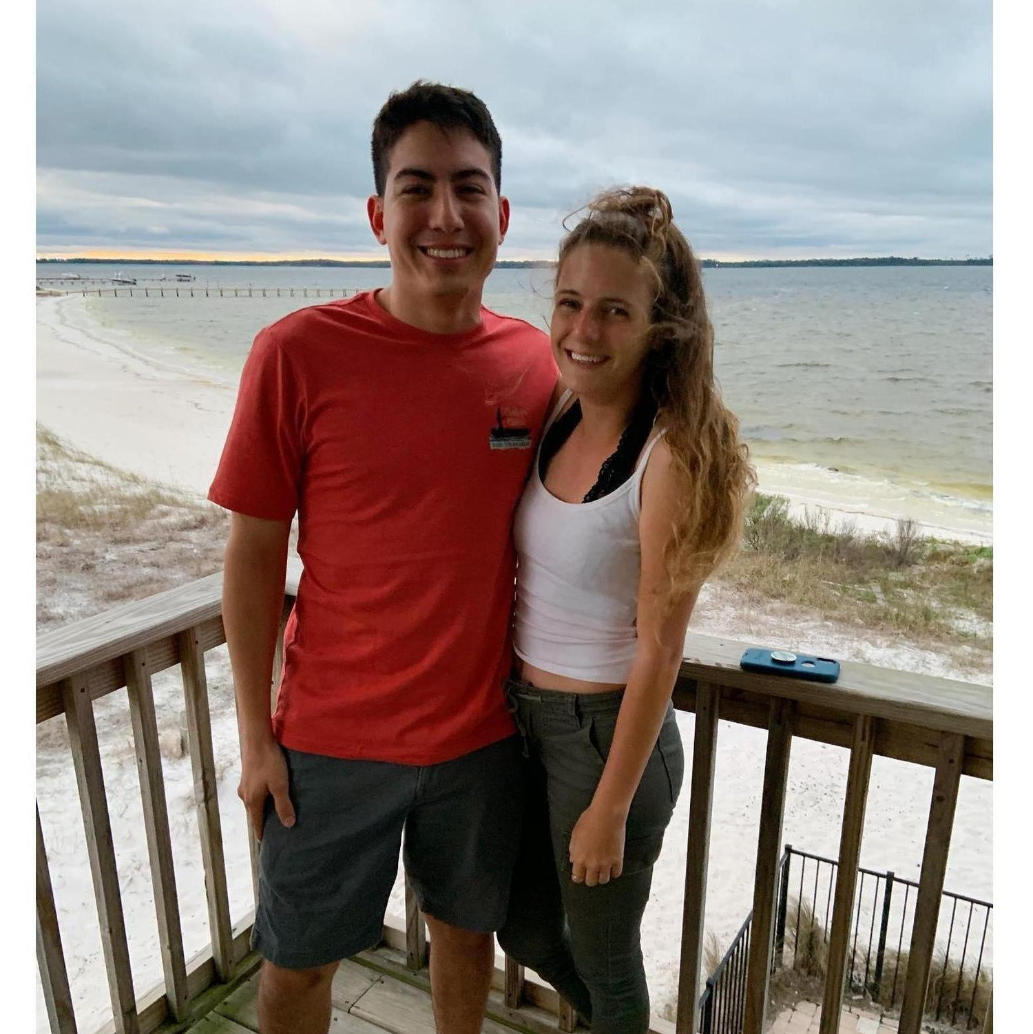 Spreak trip to Pensacola right before COIVID shut down the world. Little did we know Pensacola would become home to us both just a few years later! Mar 2020