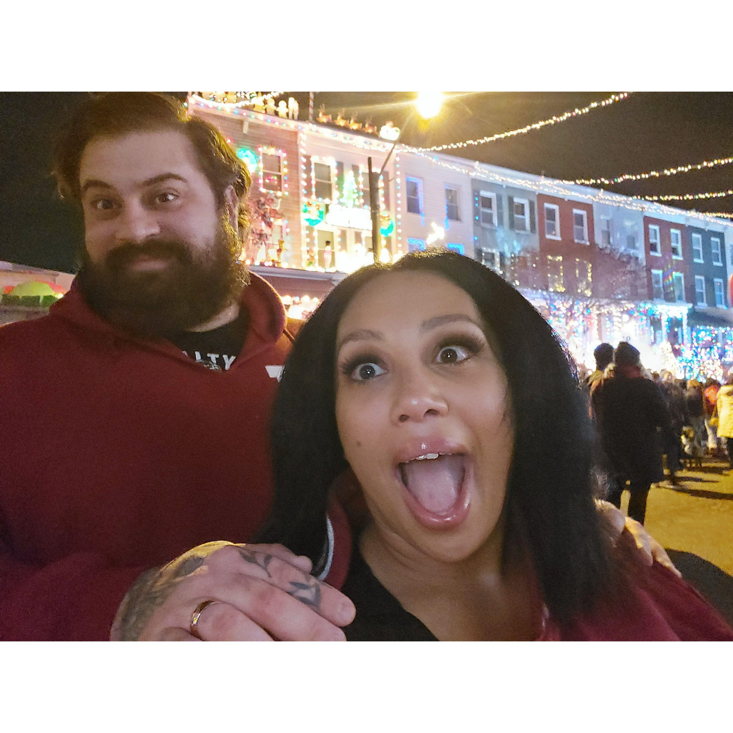 Our first Christmas season together