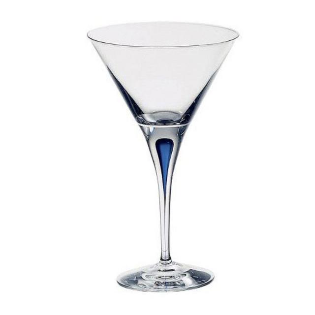 Orrefors Intermezzo Blue Martini