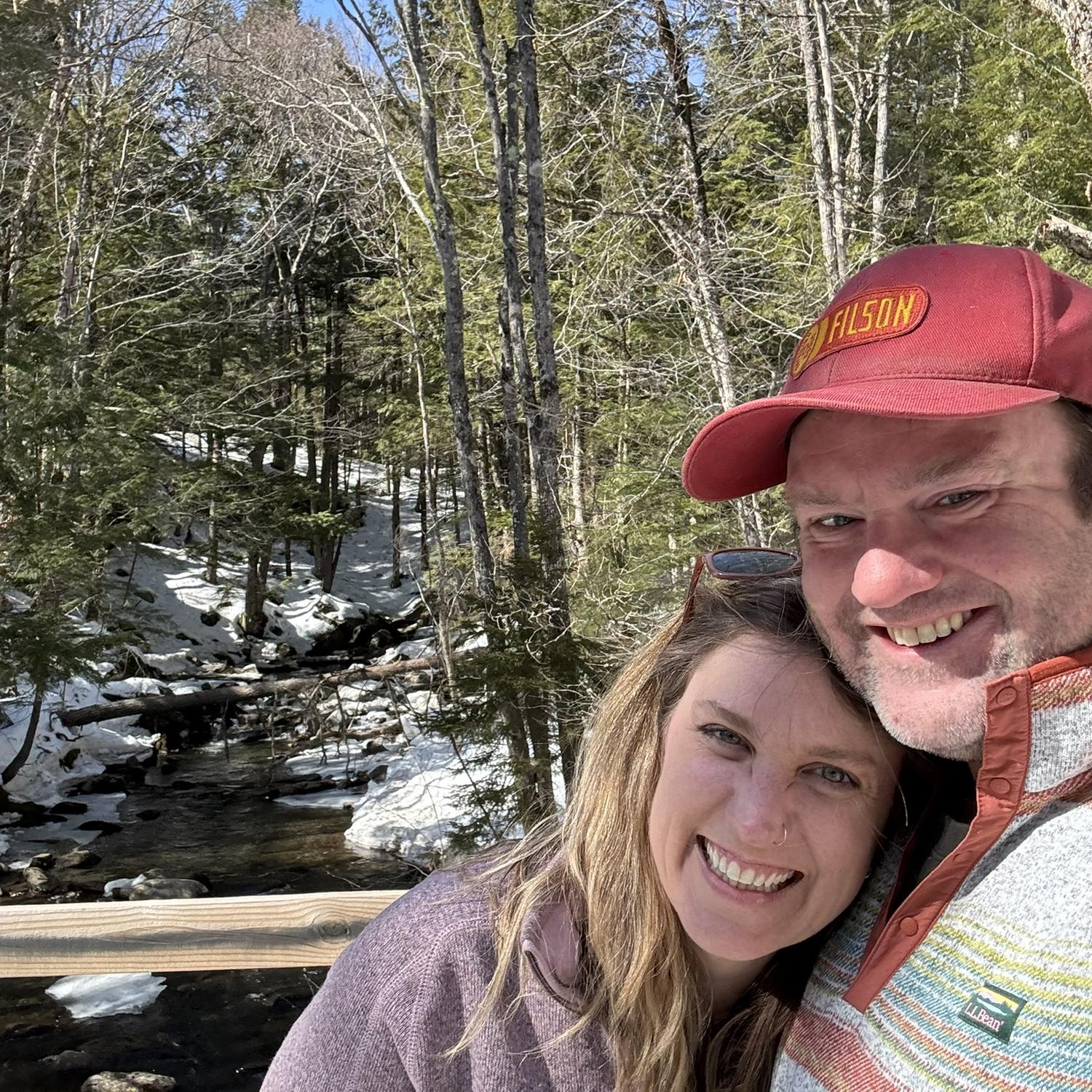 He got down in the snow and I said Yes!