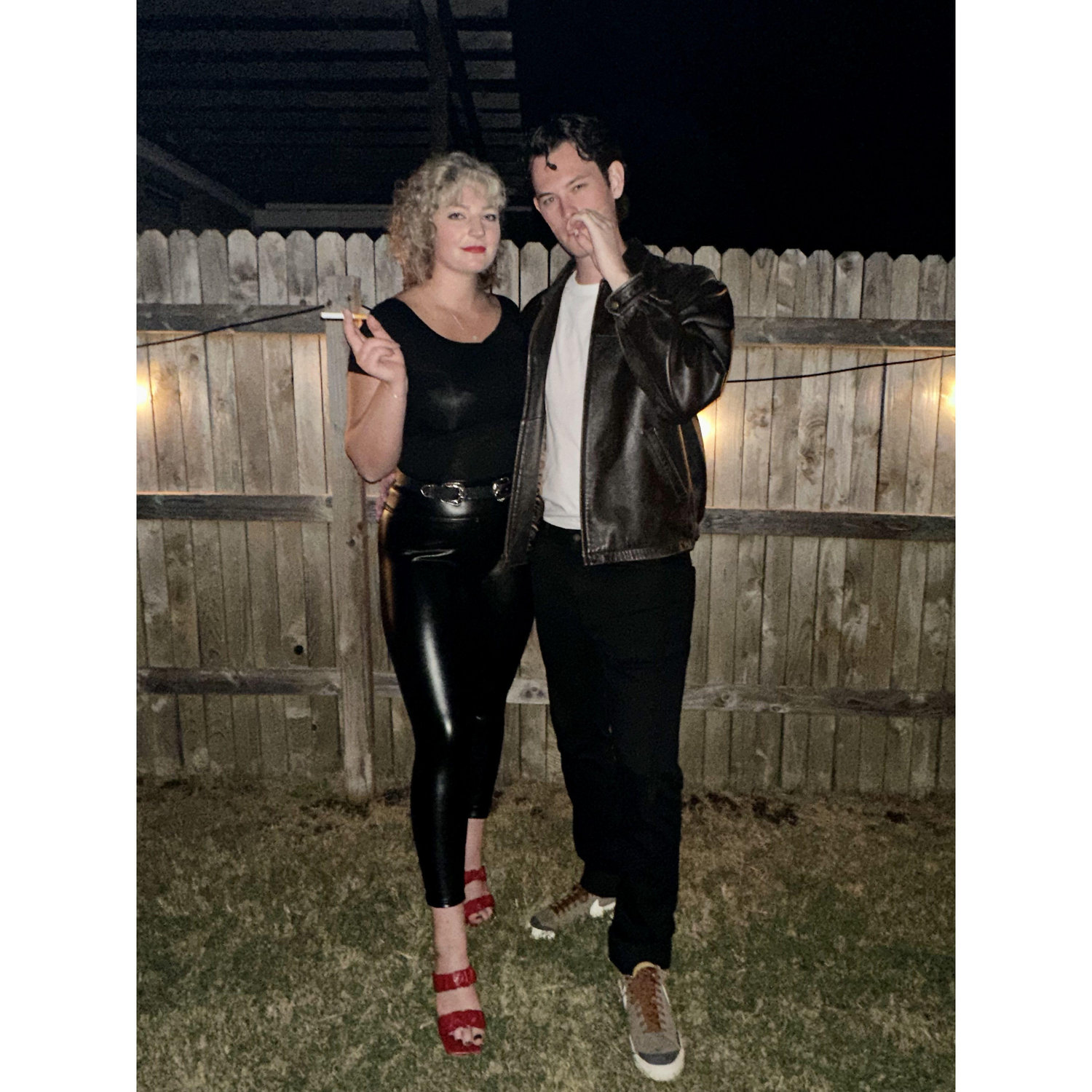 Halloween as Sandy and Danny from Greece