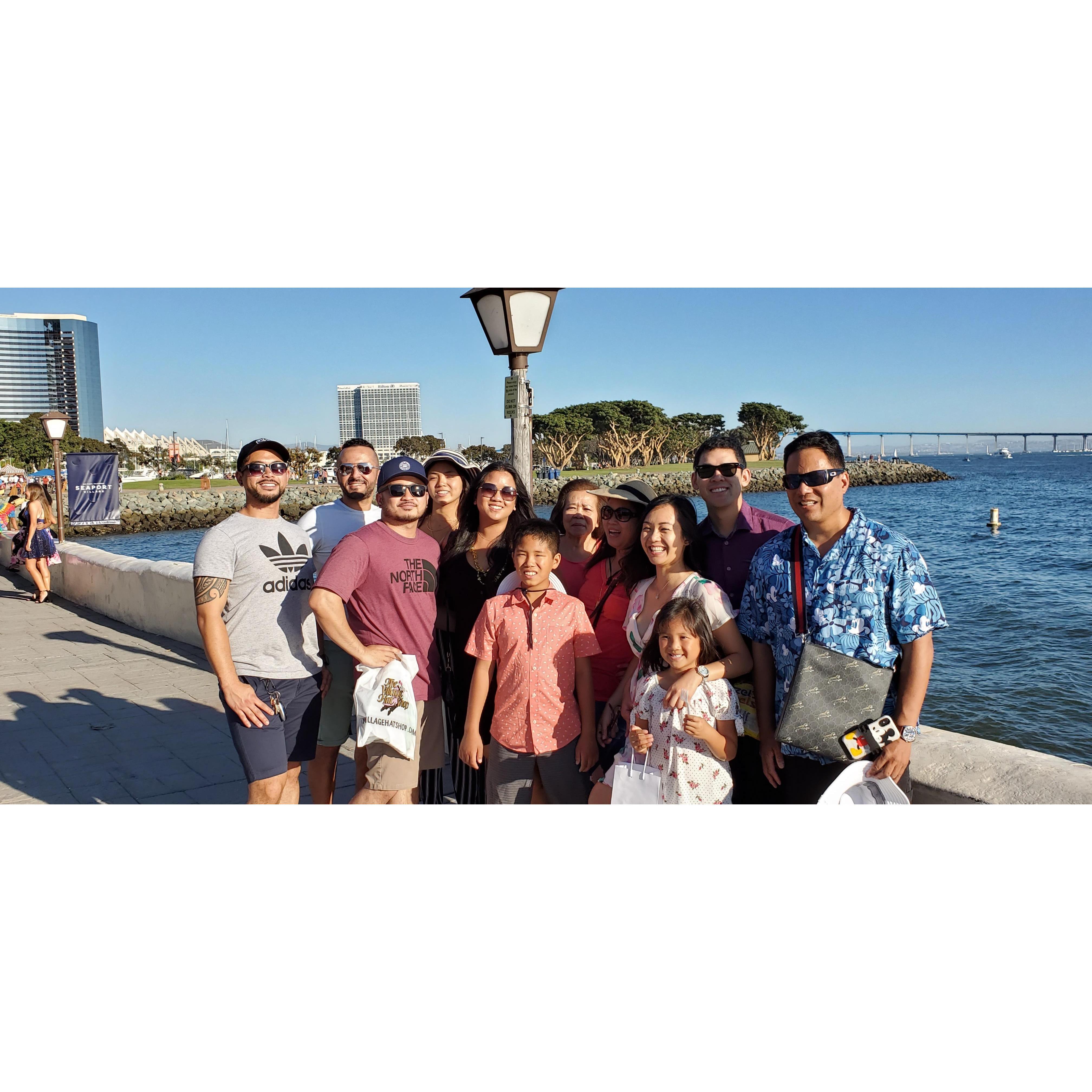 Fun filled day with Jeffrey's family and celebrating Jackie's birthday.