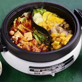 Gourmet D'Expert Electric Skillet for Yin Yang Hot Pot