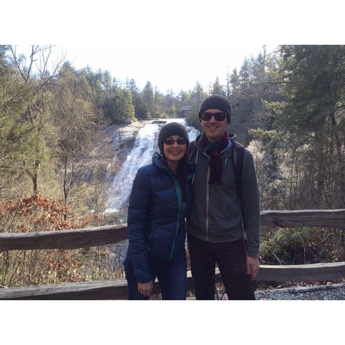 High Falls in Dupont State Park NC (Dec 2013)