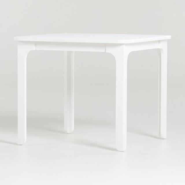 Brady White Square Play Table - for Playroom