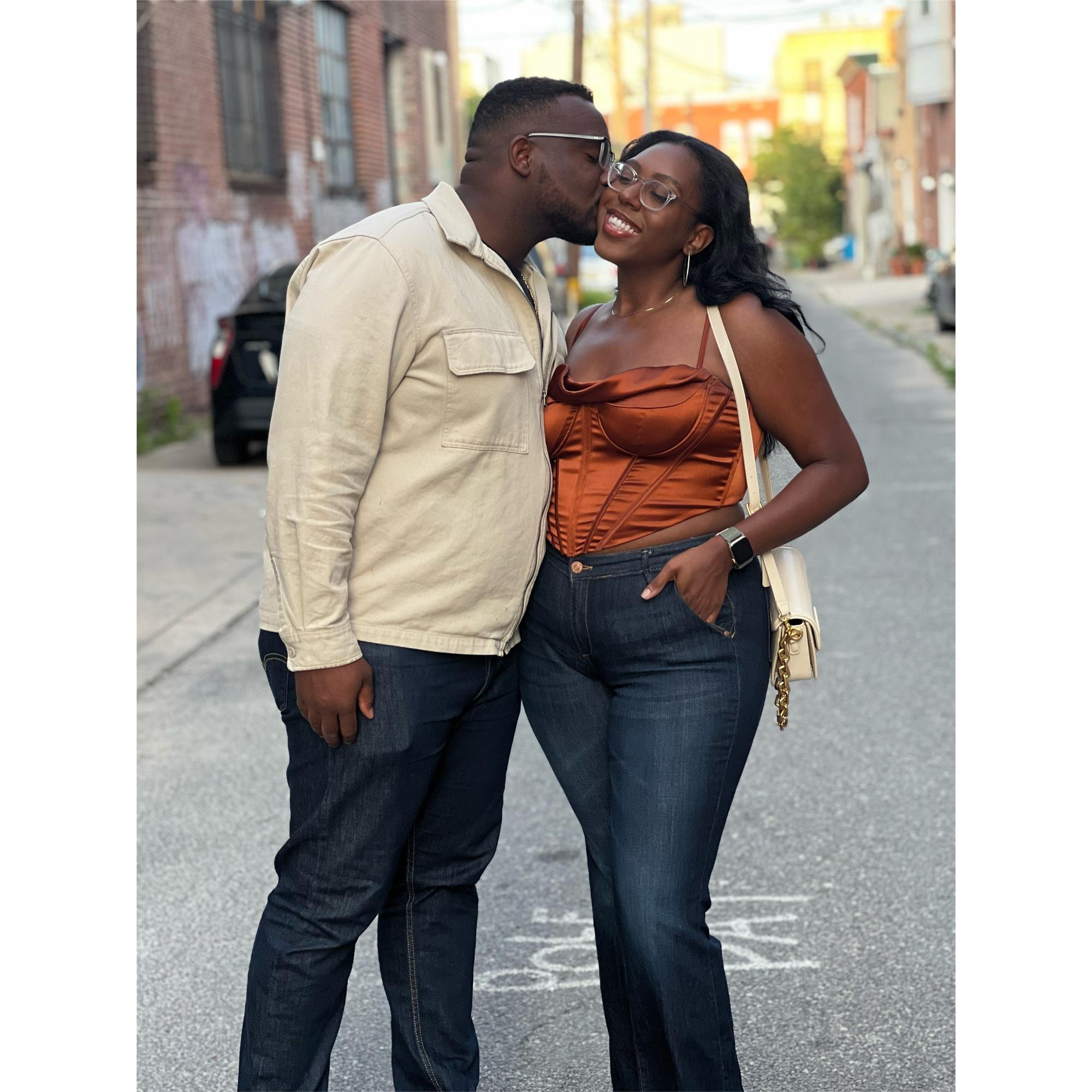 We bought a home in 2021 on the same street Destiny's paternal grandfather worked on for decades in South Philly.