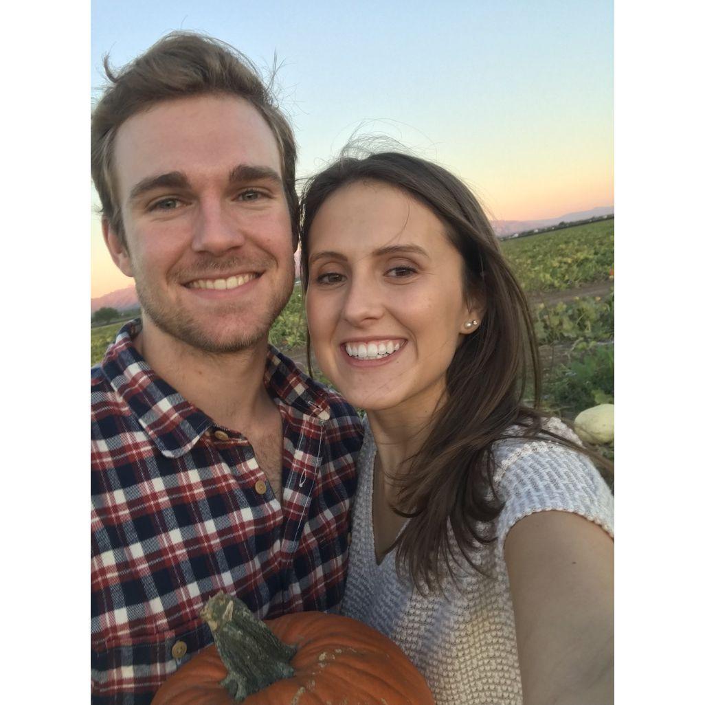 Our first Pumpkin Patch