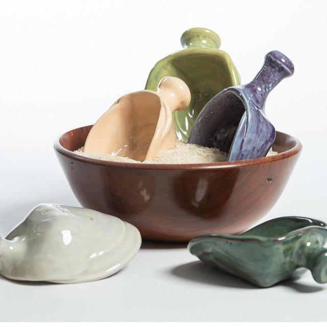 Handmade Ceramic Scoop, 2 sizes