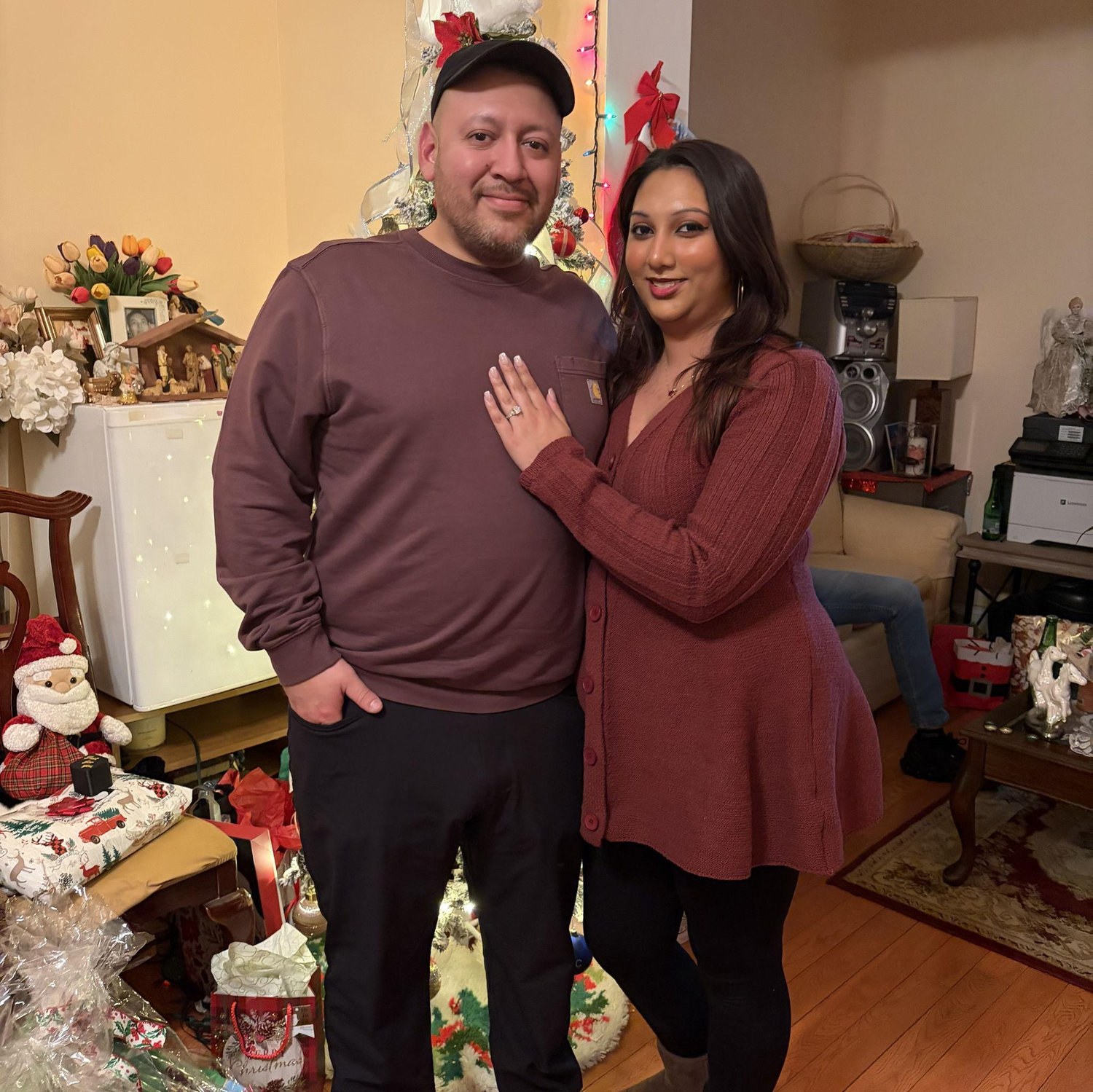 The day we got engaged