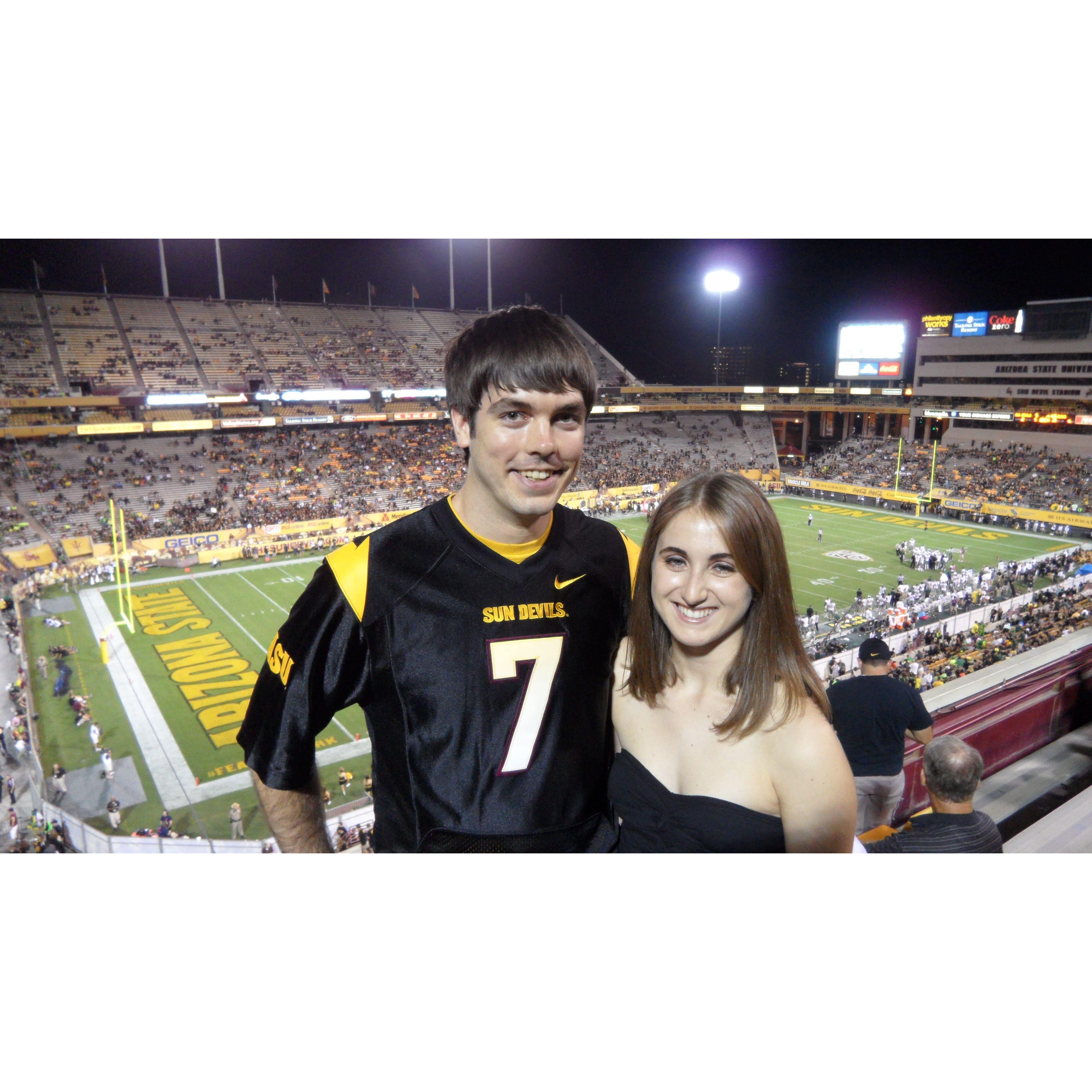 Sun Devil fans for life!