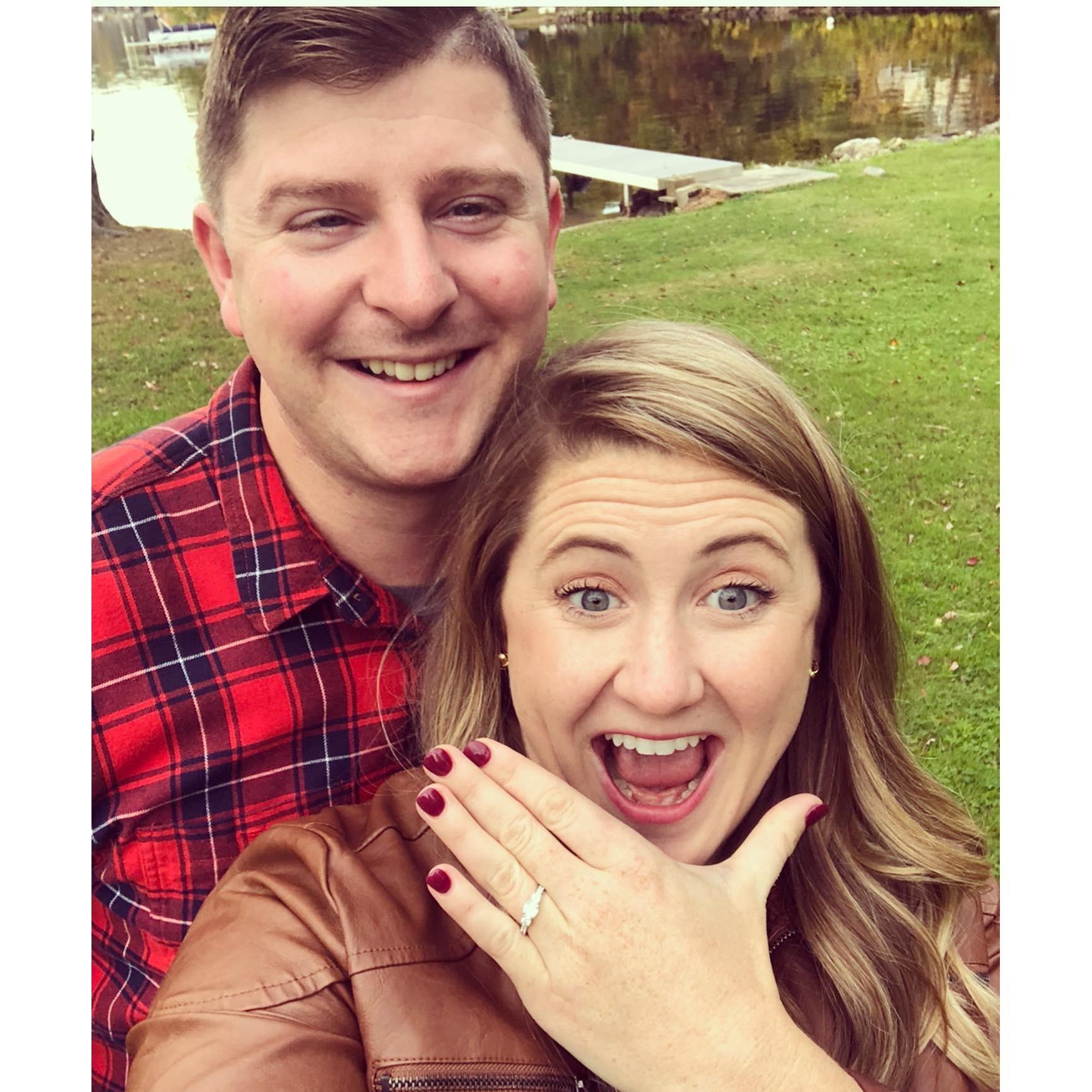 We're engaged!