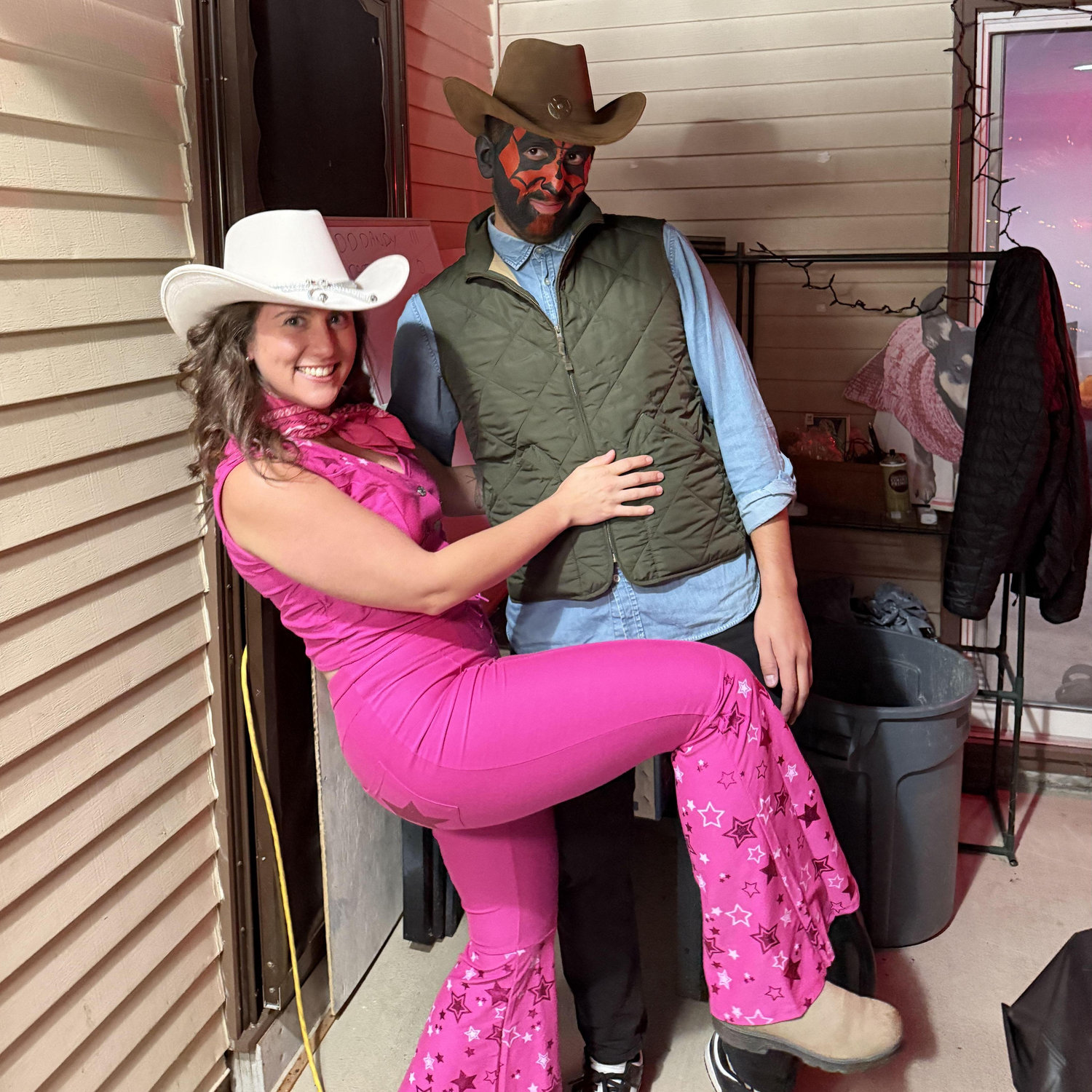 Darth Brooks & Cowgirl Barbie