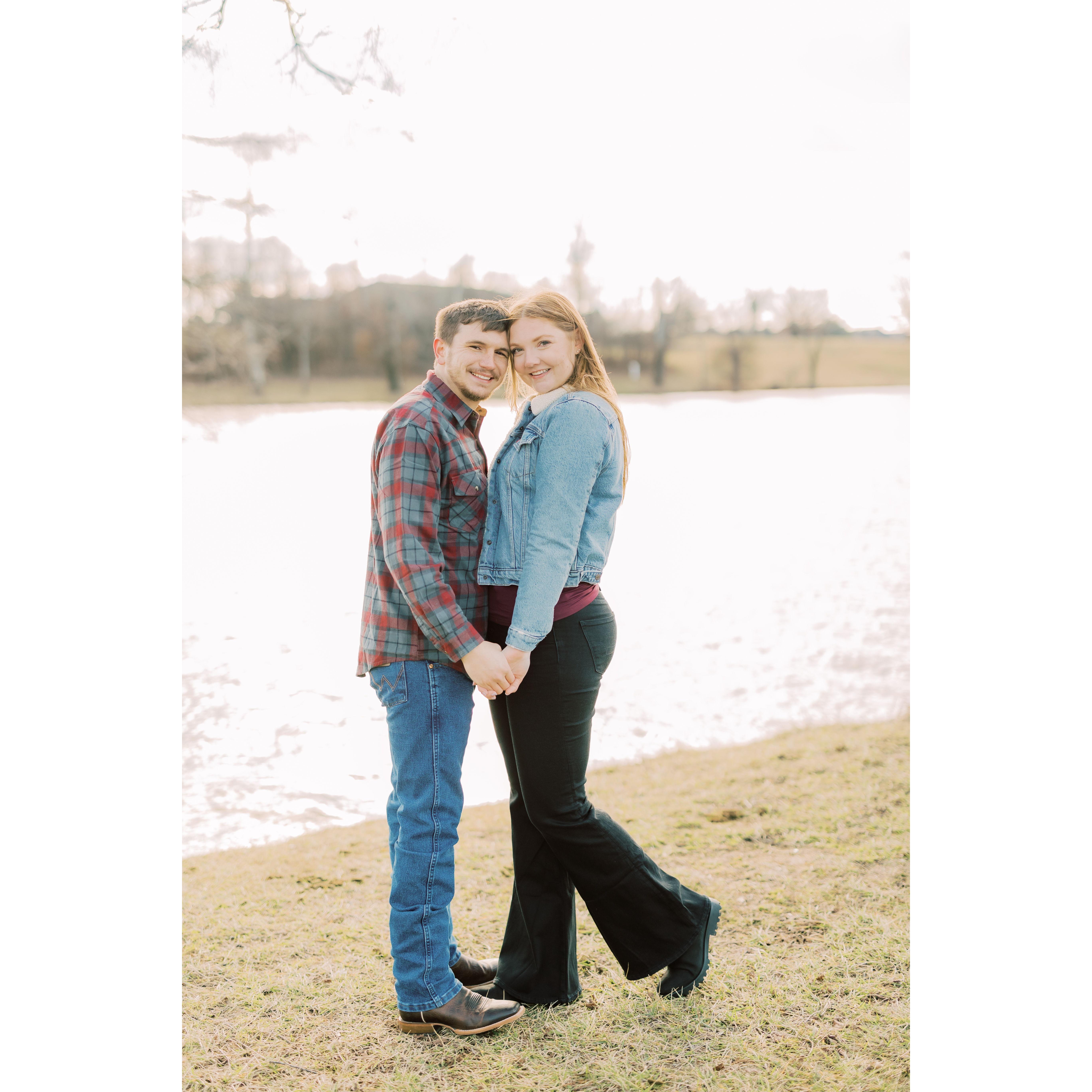 Our first professional photoshoot together, marking our 1 year anniversary.