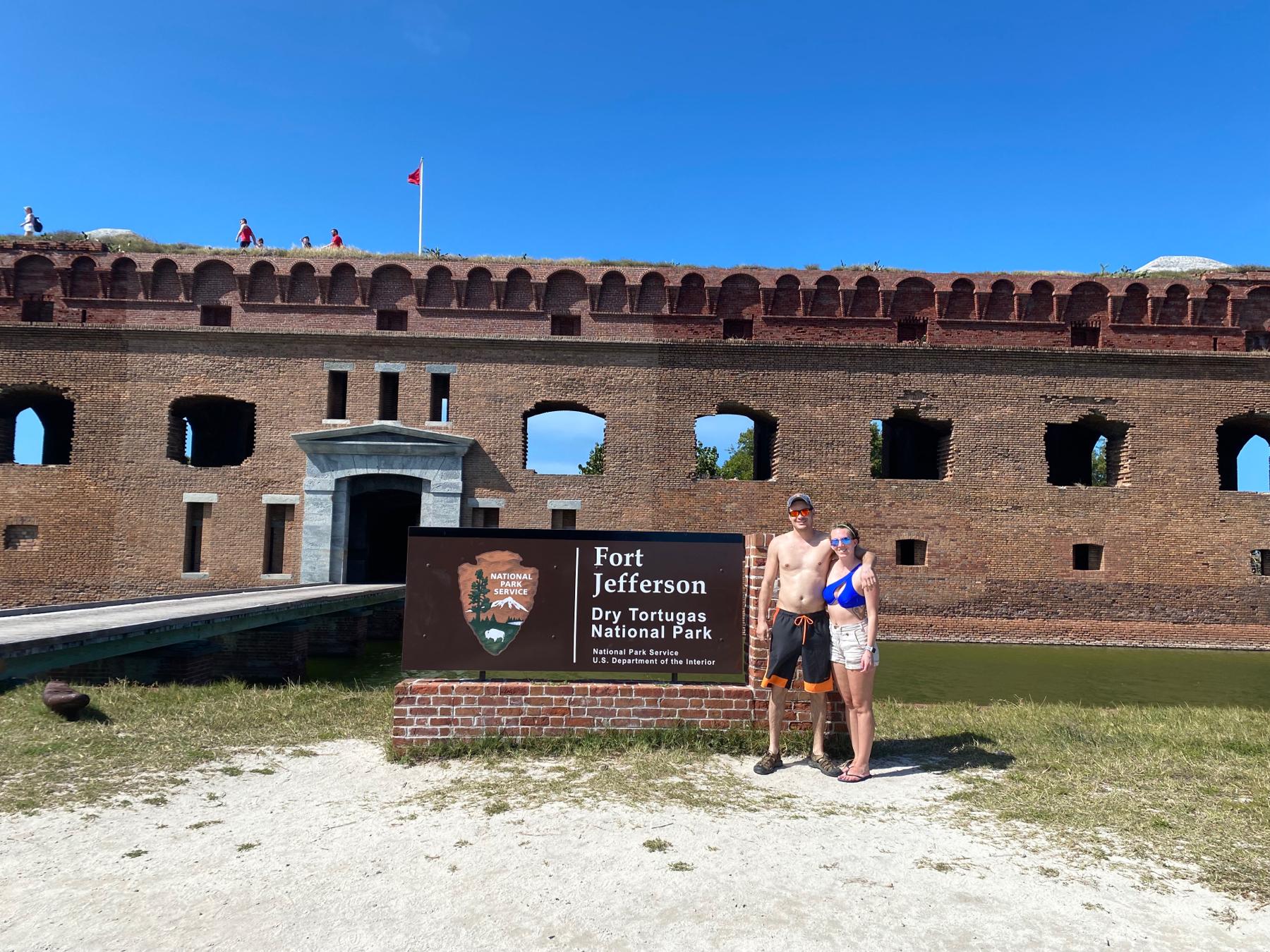 Our first National Park, Dry Tortgugas!