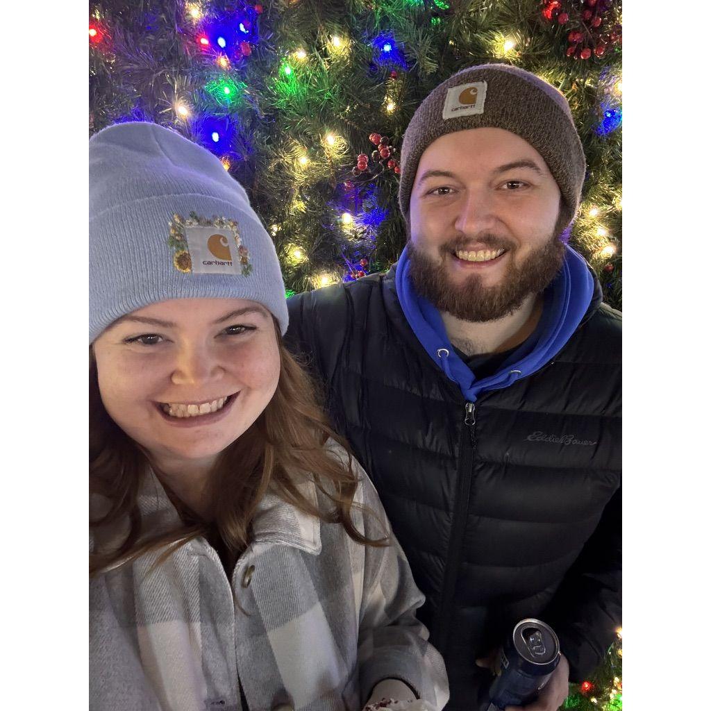 Our first Christmas season together!