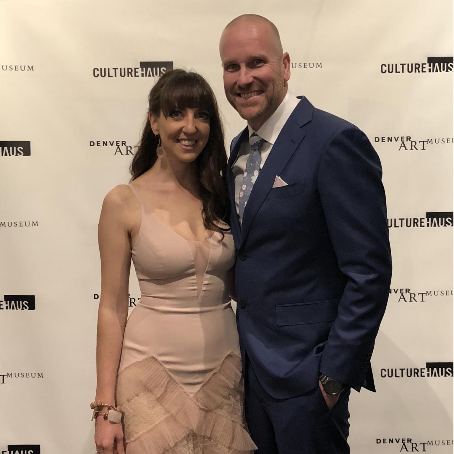 We enjoy supporting local charities, like this black tie event at the Denver Art Museum
