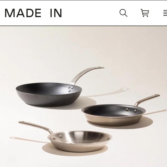 Made In Multi-Material Frying Pan Set