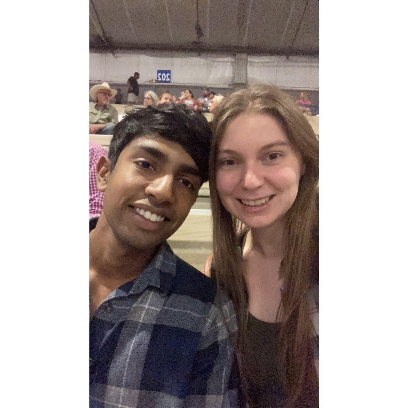 Our first rodeo