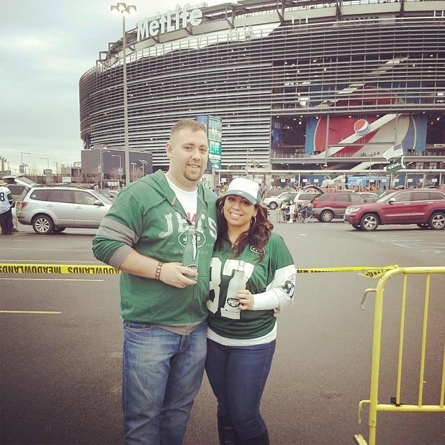 Our first football game!