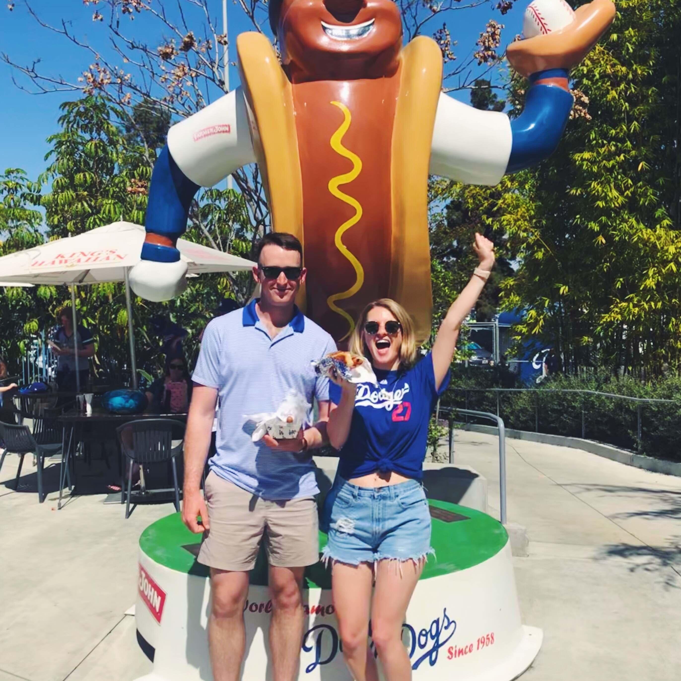 Dodger Dogs at Dodger Stadium