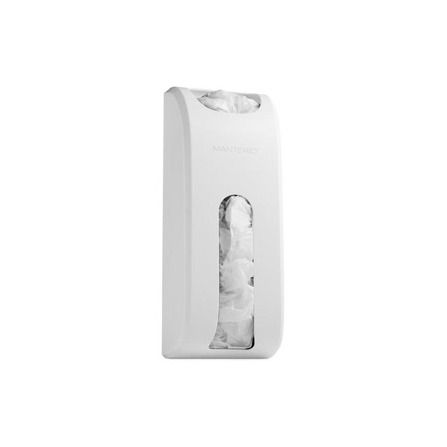 Manterio Wall-Mounted Bag Organizer - White