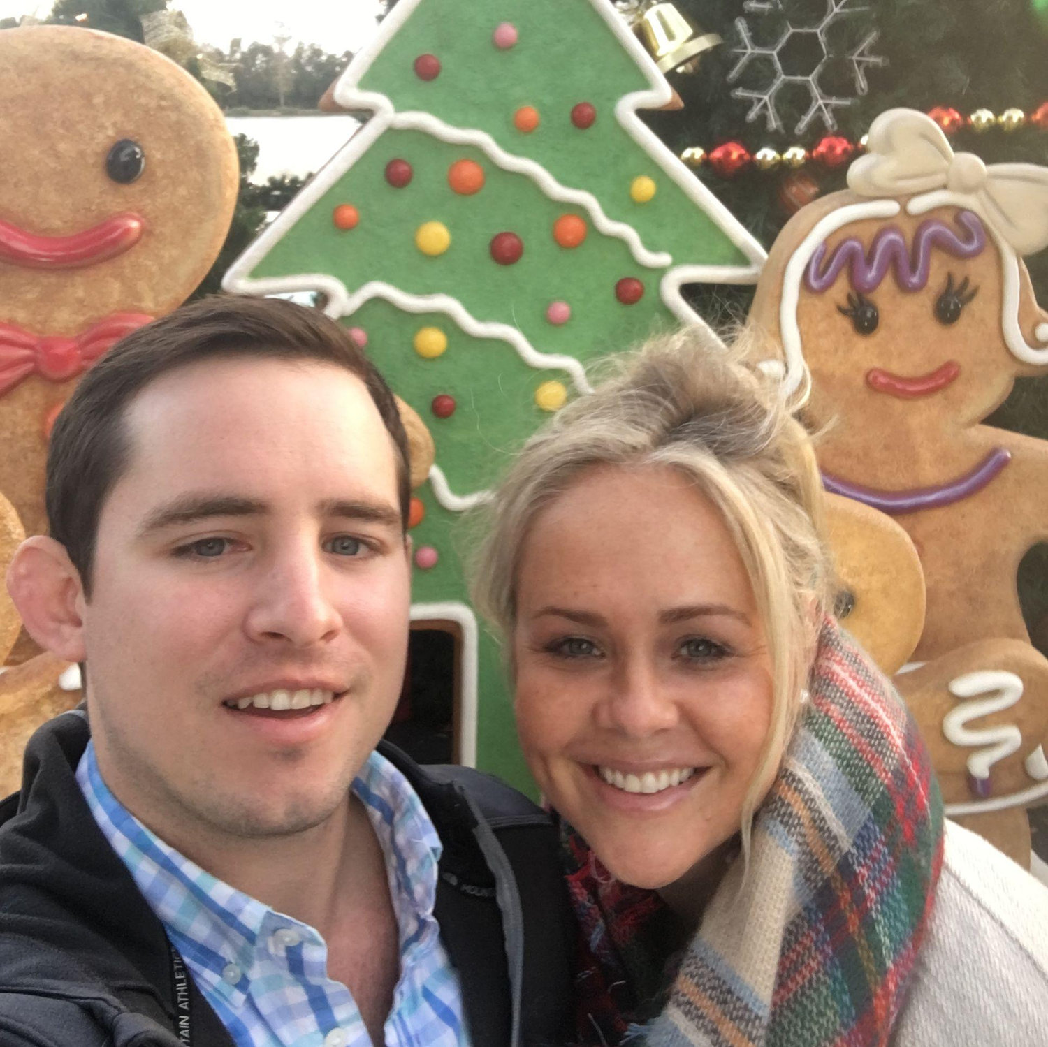 Dec. 2016 sharing our love of Christmas in Orlando, FL