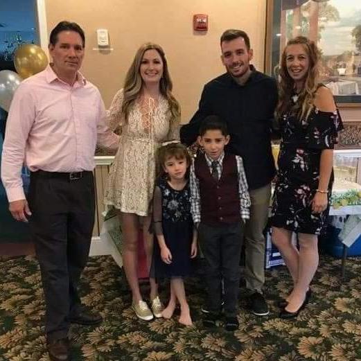Daniel's Dad, Stepmom, Luke and Sophia