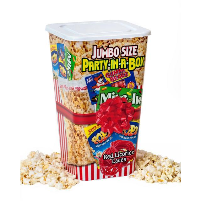 Wabash Valley Farms™ 3-Pack Mini Burlap Popcorn Bags in Handmade Wooden Crate