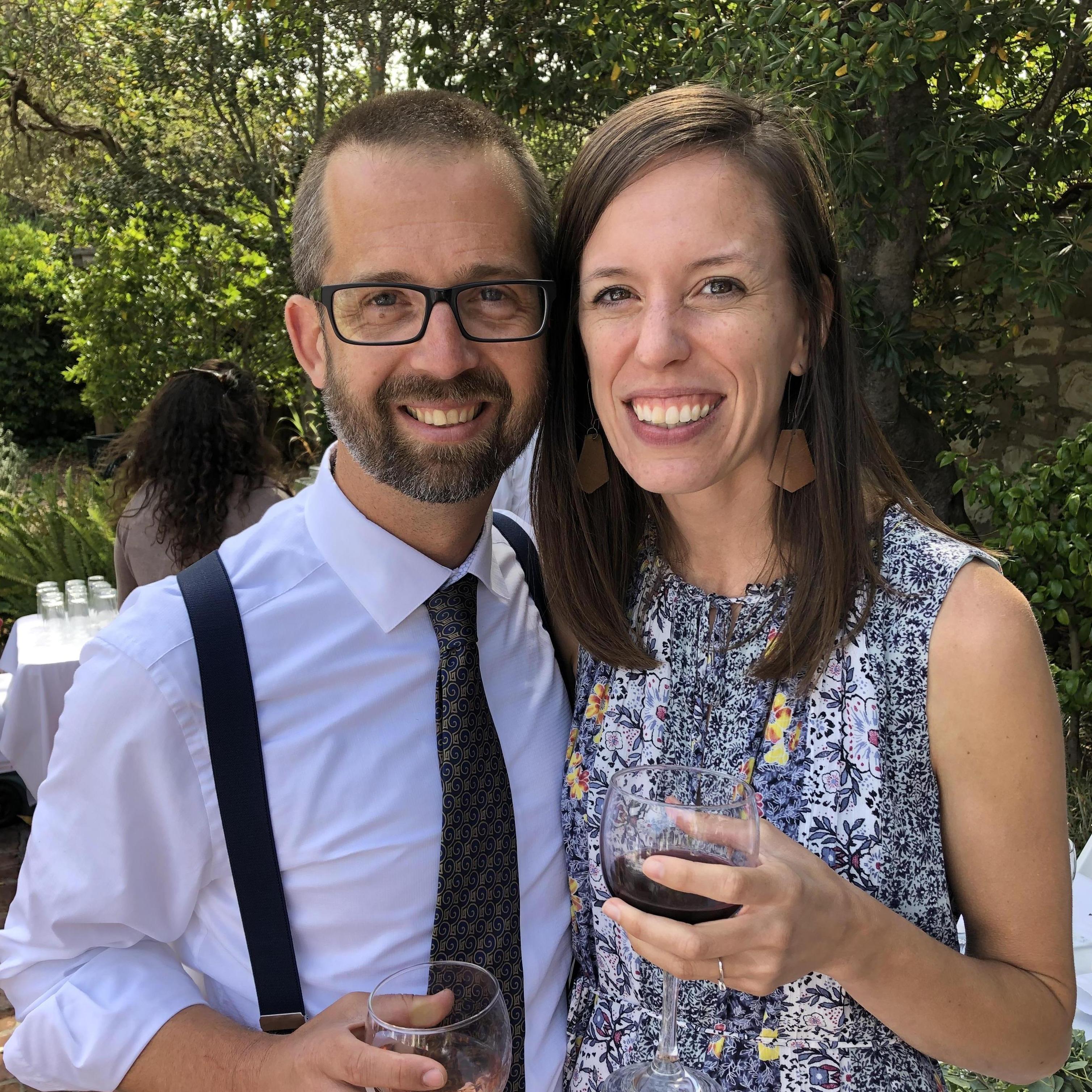 At Daniel and Ashley's wedding. September 2019.