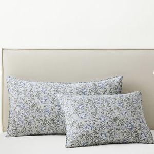 Madeline Floral Relaxed Organic-Cotton Sateen Sham | Garnet Hill