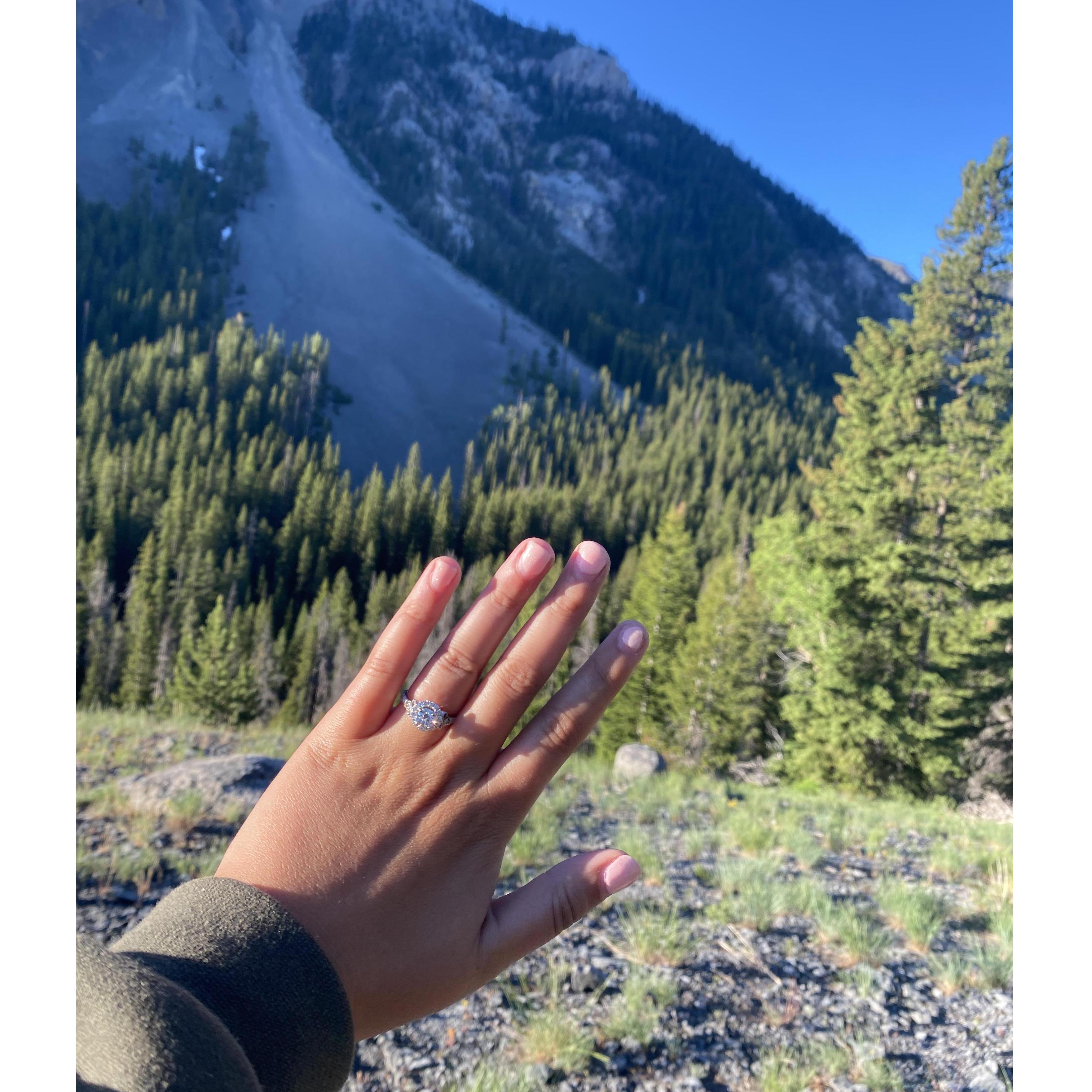 Montana 2021
*She said YES!*