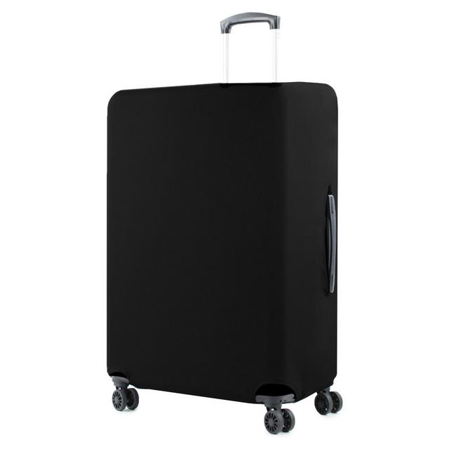 American Green Travel Elastic Luggage Cover in Solid Black