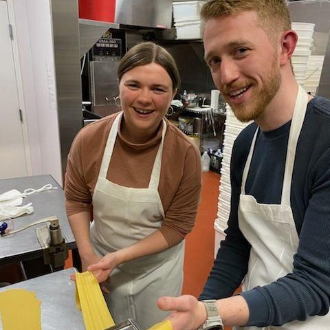 Pasta making at Dave's Fresh Pasta!
