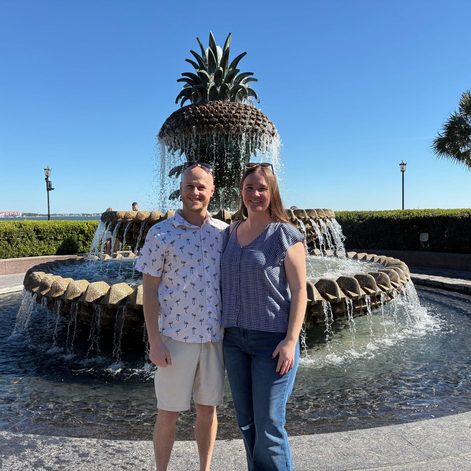 Our last photo together before Jon proposed.