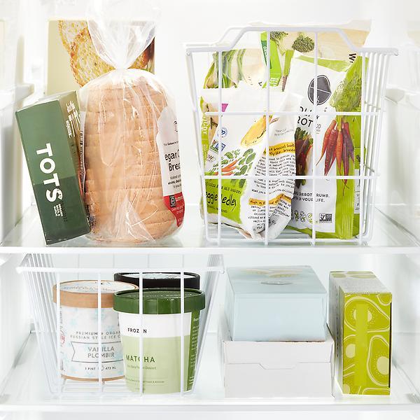 Deep Freezer Basket White