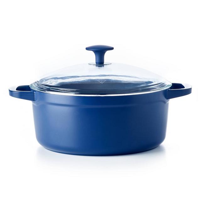 Blue Diamond 5qt Big Batch Casserole with Glass Lid