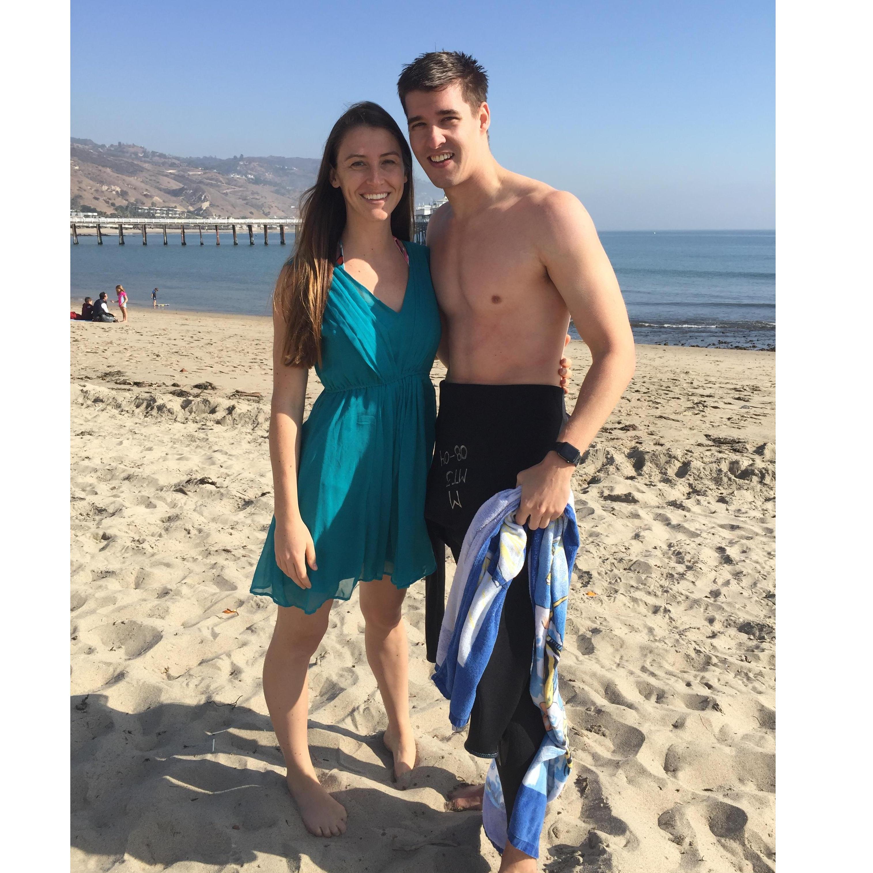 Surf Rider Beach, Malibu, CA 2017