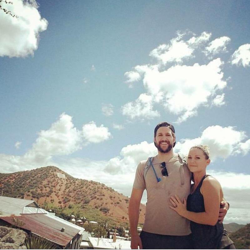 Our first trip to Bisbee together.