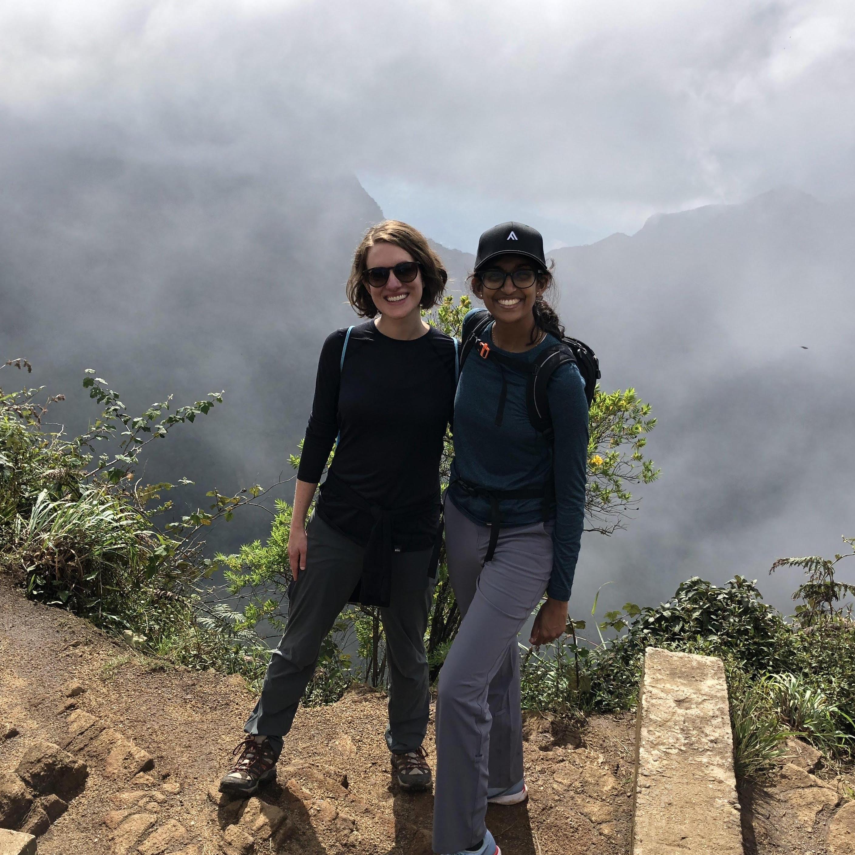 Up in the clouds in Sri Lanka