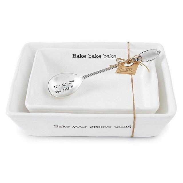Mud Pie Nested Baker 2-Piece Set