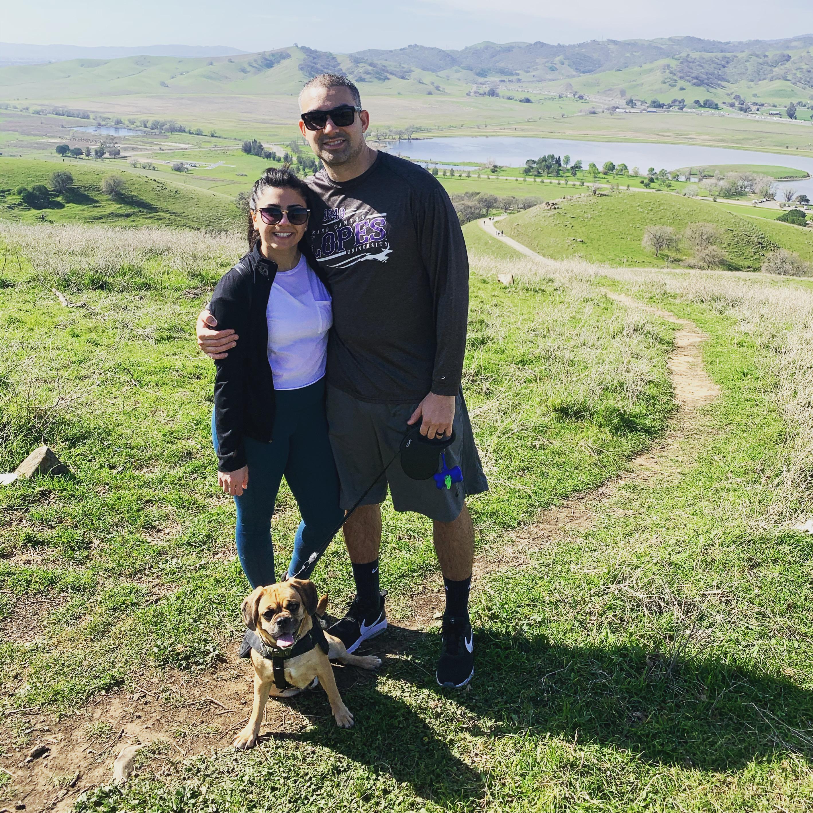 Hiking in adobe park- Vacaville, CA