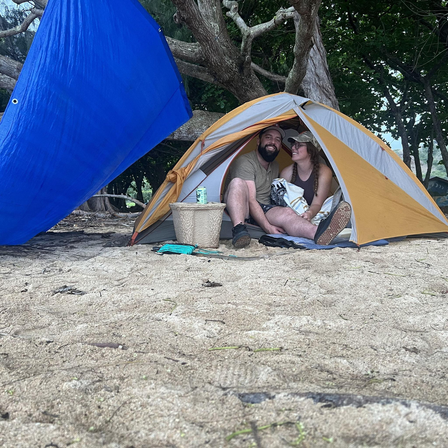 Camping in Kaua'i, Hawaii