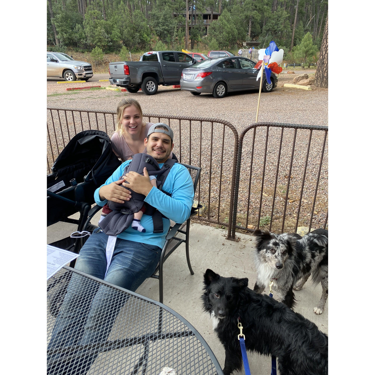Our first trip up north as a family. (Nuestro primer viaje al norte en familia.)