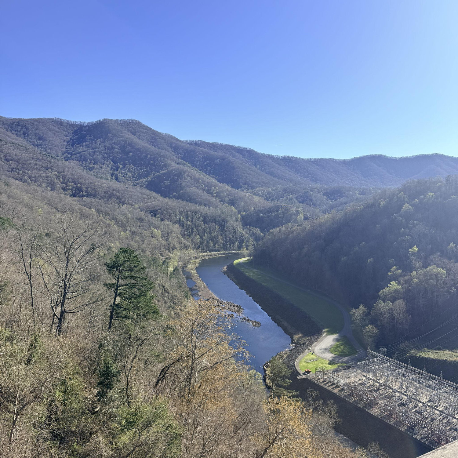 The Fontana Dam...trust me when I say it's even better in person!