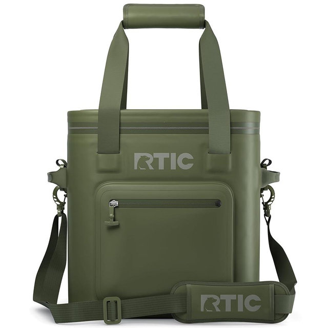 RTIC Ultra-Tough Soft Cooler Pro, Insulated, Waterproof, Leak Proof, Portable Floating Bag for Beverage, Drink, Lunch, Outdoor, Beach, Car,Camping, Picnic, Fishing, Boat