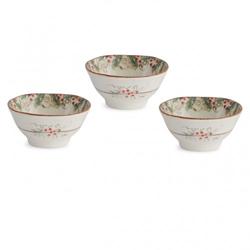 Set Of 3 Natale Dipping Bowls In Natale By Arte Italica | la Terrine
