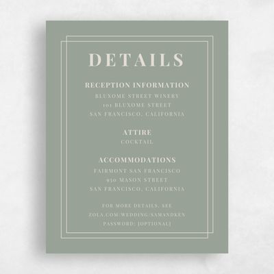 Deep Sage, Green Wedding Enclosure - Dessau