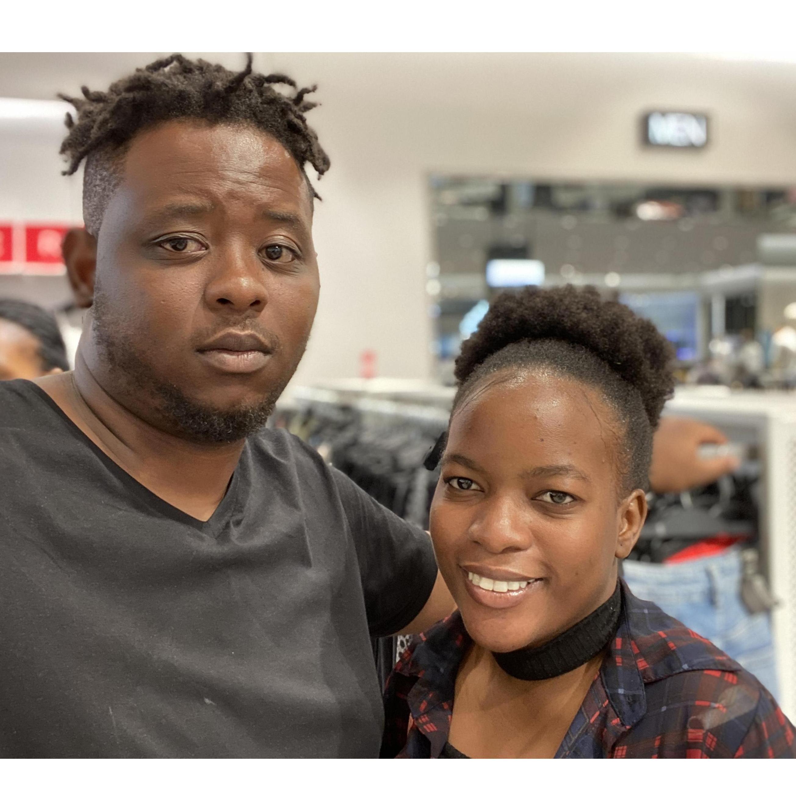 We can clearly see who was paying in this shop. Or was this when she refused for him to buy vans???